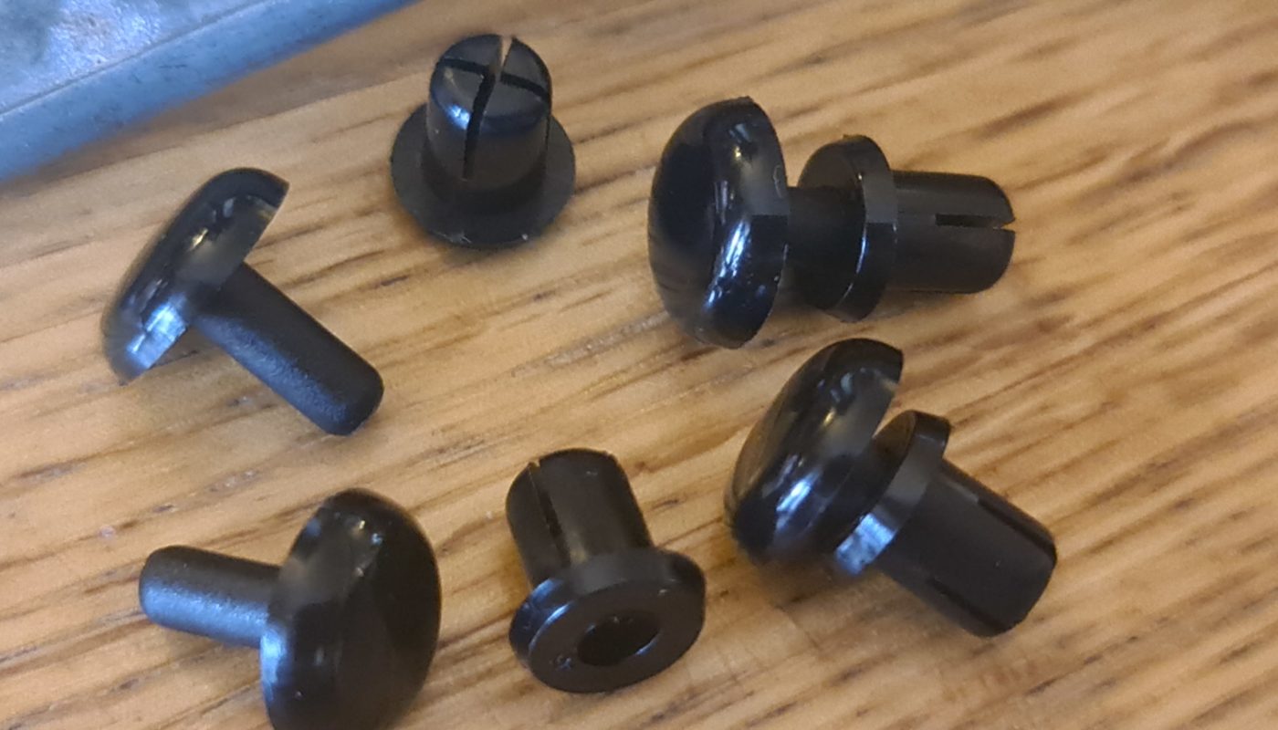 Milbro mushroom converter clips for flatbands