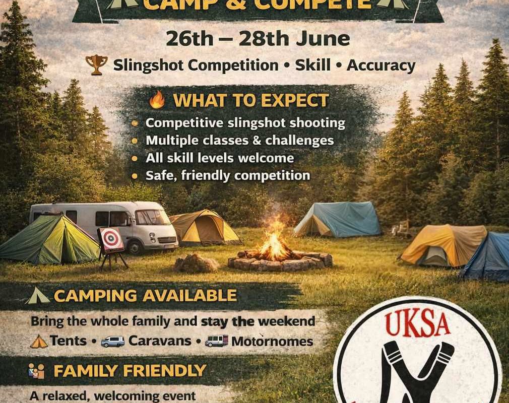 The UKSA Summer shoot event flyer