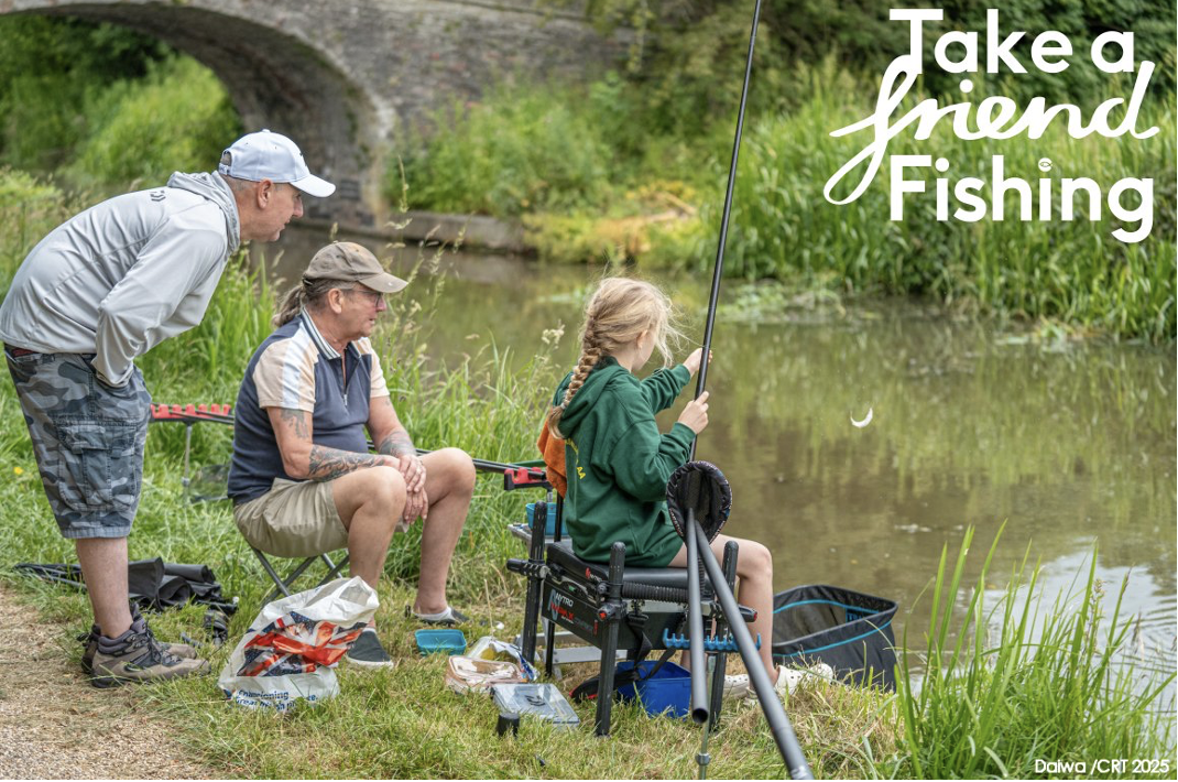 Take a friend fishing